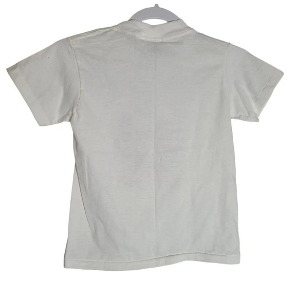 Vintage Oneita Yellowstone Buffalo Graphic Tee Shirt Youth Small Single Stitch - Picture 2 of 6